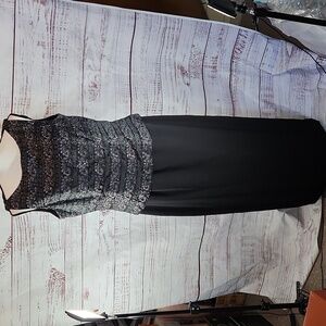 Marie St. Claire vintage beaded bodice tank dress